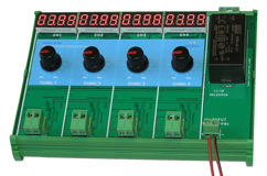 inyector de señal de cuatro canales para lazo 4-20 mA