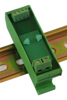 Detector de presencia y polaridad de tensión DC. Optoacoplado. Din rail