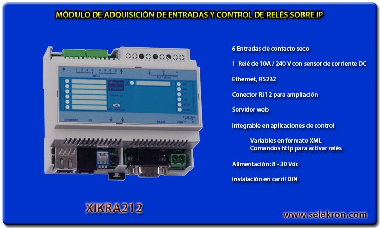 web controlled relay