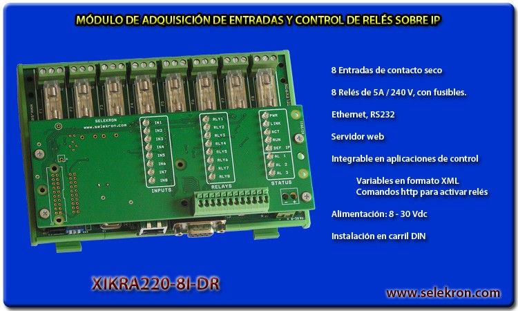 web controlled relays